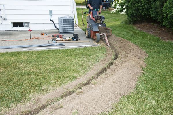 Cost of Electrical Trenching Service in Salem